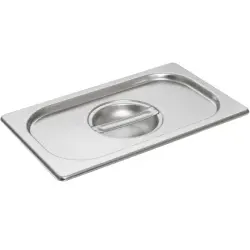 SCHNEIDER GN-Deckel, Edelstahl 530246 , Für GN 1/4 Behälter