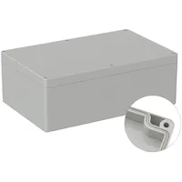 TRU Components TC-9065684 Industrie-Gehäuse ABS Lichtgrau (RAL 7035) 1St.