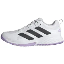 adidas Court Team Bounce 2.0 Damen Cloud White/Core Black/Powder Plum 38