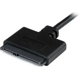 Startech StarTech.com USB 3.0 2.5" SATA III Adapter Kabel - USB 3.0 zu SATA SSD/HDD Konverter für Datenübertragung (USB3S2SAT3CB)