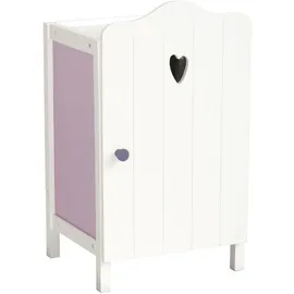 roba Kleiderschrank Fienchen weiß/lila