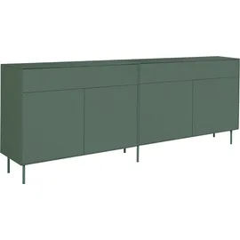 LeGer Home by Lena Gercke Sideboard »Essentials«, (2 St.), Breite: 224cm, MDF lackiert, Push-to-open-Funktion