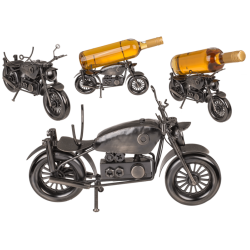 Flaschenhalter Motorrad aus Metall