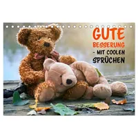 Calvendo Gute Besserung - mit coolen Sprüchen (Tischkalender 2026