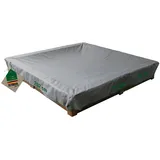 mehr Garten Sandkasten Abdeckung, 202 x 202 x 20 cm,