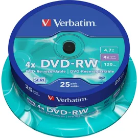 Verbatim DVD-RW 4,7GB 4x 25 St.