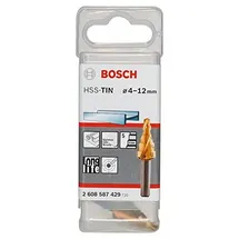 Bosch Stufenbohrer HSS-TiN 4 - 12 mm 50 mm 5 Stufen