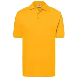 Poloshirt Classic JN070, gold-gelb, Größe XXL - gold-gelb - XXL