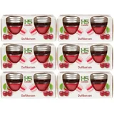 HS Candle Duftkerze Macaron Kerzen 12er Pack Cherry