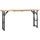 vidaXL Biertisch Klappbar 170 x 50 x 75/105 cm Braun