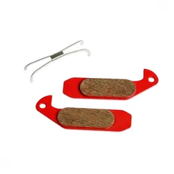 Magura 1.2 Endurance Bremsbeläge für Gustav M Scheibenbremsen, organisch, rote Trägerplatte, hohe Bremsleistung und Haltbarkeit
