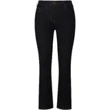 Ulla Popken Damen große Größen Übergrößen Plus Size Jeans Sammy, Komfortbund, schmale 5-Pocket-Form Dark Blue Denim 21 724597903-21