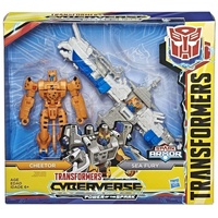 Transformers Hasbro – E4220 Cyberverse: Power of The Spark – Cheetor und Sea Fury – Actionfigur