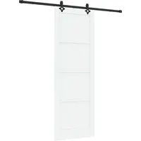 Maison Exclusive - Schiebetür Orkdal Weiß 83 X 232 Cm Massives Ki