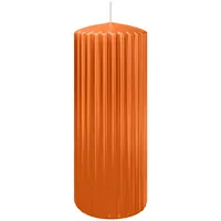Wiedemann Kerzen Aprikose 200 x Ø 80 mm 4 Stück orange