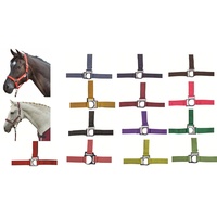HKM 558535 Halfter Stars, weich unterlegt, Warmblut, schwarz