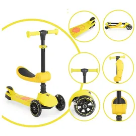 Moni Kinderroller 2 in 1 Gelb