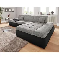 DOMO collection Ecksofa »PB Moric wahlweise mit Bettfunktion + Armteilverstellung, L-Form«, im XXL-Format, B/T/H:300/172/80 cm, feine Steppung