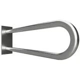 Brillantbad BELP Stützgriff in U-Form Edelstahl gebürstet mit Abdeckung 100x250x766 mm, 120 kg Traglast für Bad & WC >> zum Bohren