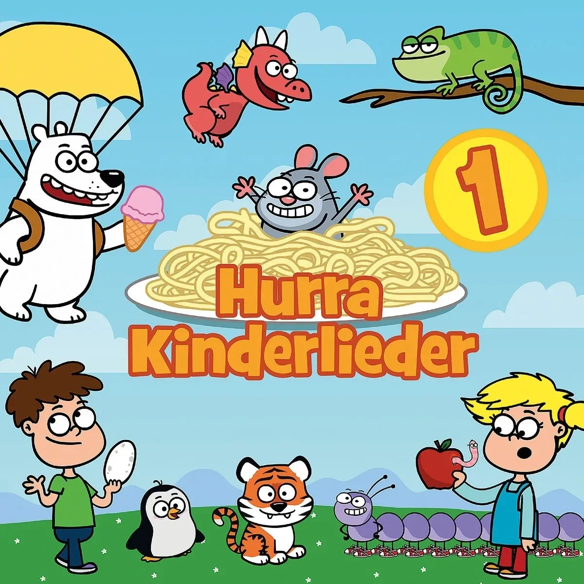 Hurra Kinderlieder 1 - Hurra Kinderlieder. (CD)