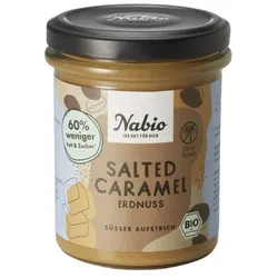 Nabio Salted Caramel Erdnuss Aufstrich bio