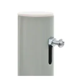 vidaXL Seitenmarkise 120 x 300 cm Braun Polyester