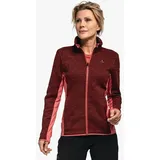 Schöffel Damen Oberau Zip In Fleece Jacke (Größe L, rot)