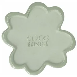 räder Teller (klein) Kleeblatt  grün