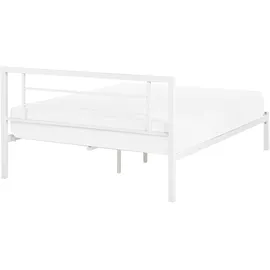 Beliani Cusset 140 x 200 cm Weiß