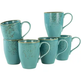 CreaTable Kaffeetasse 0,3 l Blau 6 St.