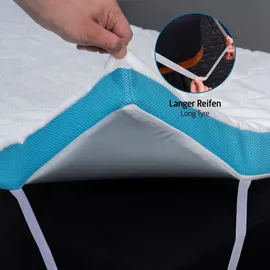 Komfortec Topper 90 x 200 cm weiß