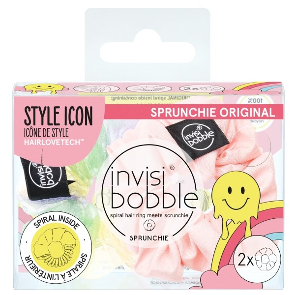 Invisibobble SPRUNCHIE Retro Dreamin‘ Hue-Man Love 2pc