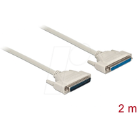 DeLock Seriell Anschlusskabel [1x D-SUB-Buchse 37pol. - 1x D-SUB-Stecker