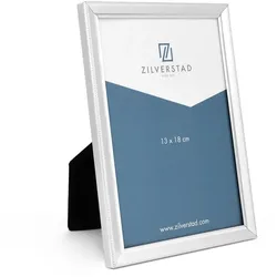 Zilverstad Pearl, Silber, Einzelbilderrahmen, Glanz, Tisch, Wand, 13 x 18 cm, Re