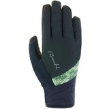 Roeckl SPORTS Damen Handschuhe Waldau black/granite green, 8
