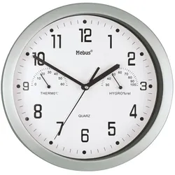 Wanduhr, grau, Wanduhren