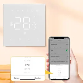 AVATTO Wt410-bh-3a-w 3a Wifi Intelligenter Thermostat - White - One Size