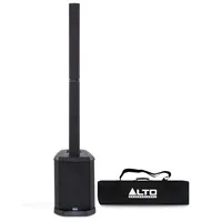 Alto TS112C 1200-Watt Aktives Säulen PA Lautsprecher mit 5-Kanal Mixer, Bluetooth und App für DJs, Bands und Musiker, Veranstaltungsorte und Events