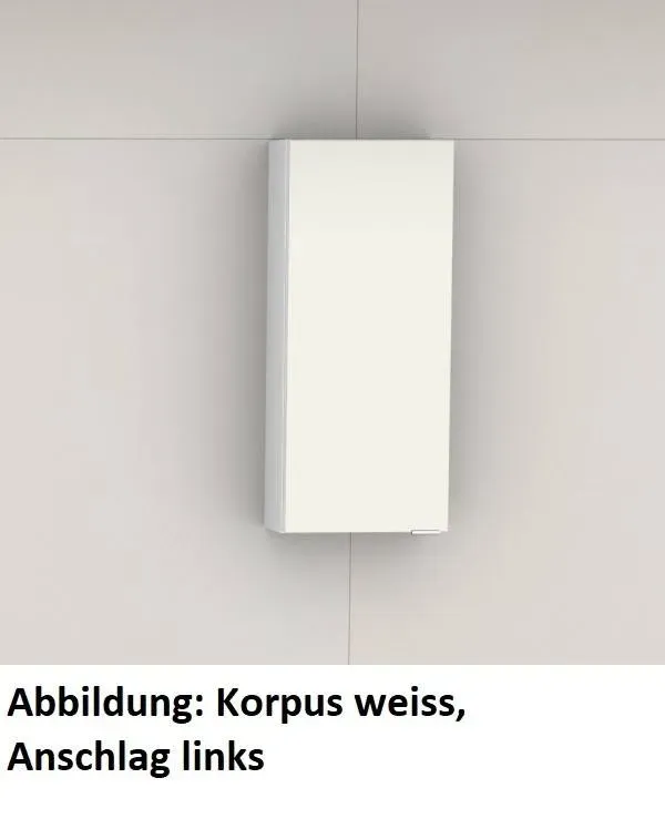 Artiqua Variabler Spiegelschrank , Oxid Hellgrau quer, 070-SEV-1-L-721 070-SEV-1-L-721