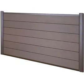 Mendler Zaunpfahl 98 cm Braun/WPC