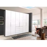 Wiemann Kleiderschrank »Loft«, Glasfront Havanna/Weiß glas) , 65238535-0 B/H/T: 300 cm x 236 cm x 58 cm