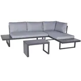 dasmöbelwerk Nairobi Loungeset Aluminium anthrazit/grau