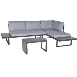 dasmöbelwerk Nairobi Loungeset Aluminium anthrazit/grau