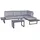 dasmöbelwerk Nairobi Loungeset Aluminium anthrazit/grau