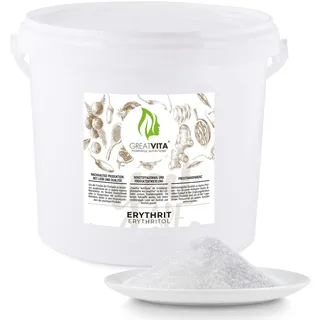 GreatVita Erythrit kalorienfreies Süßungsmittel 4 kg