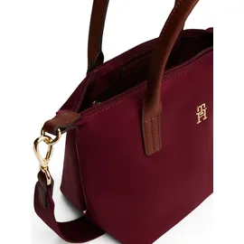 Tommy Hilfiger Umhängetasche Popette Mini Tote Bag Deep Rouge