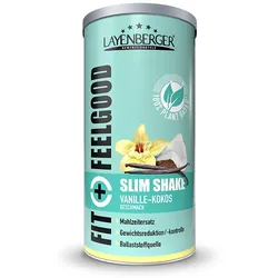 Fit+Feelgood Slim Shake Plant Based Vanille-Kokos Pulver
