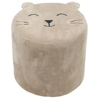 Hti-Living Kinderhocker Marcia Katze Beige