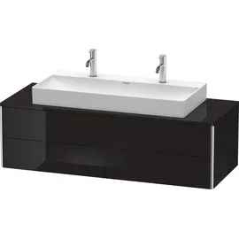 Duravit XSquare 140x54,8x40cm, 4 Schubk., wandhängend, sw hgl