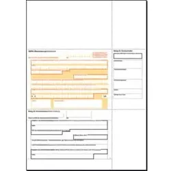 SIGEL PC-Formular Sepa -Überweisung ZV570 A4 100BL 90g